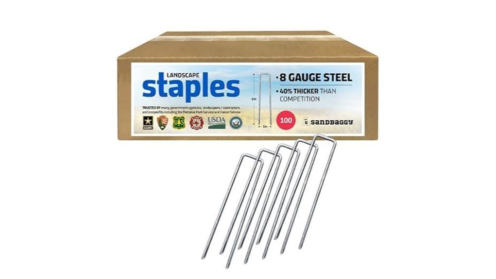 durable landscape staples pack