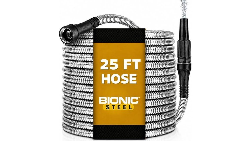 durable metal garden hose