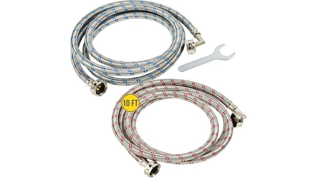 durable stainless steel hoses