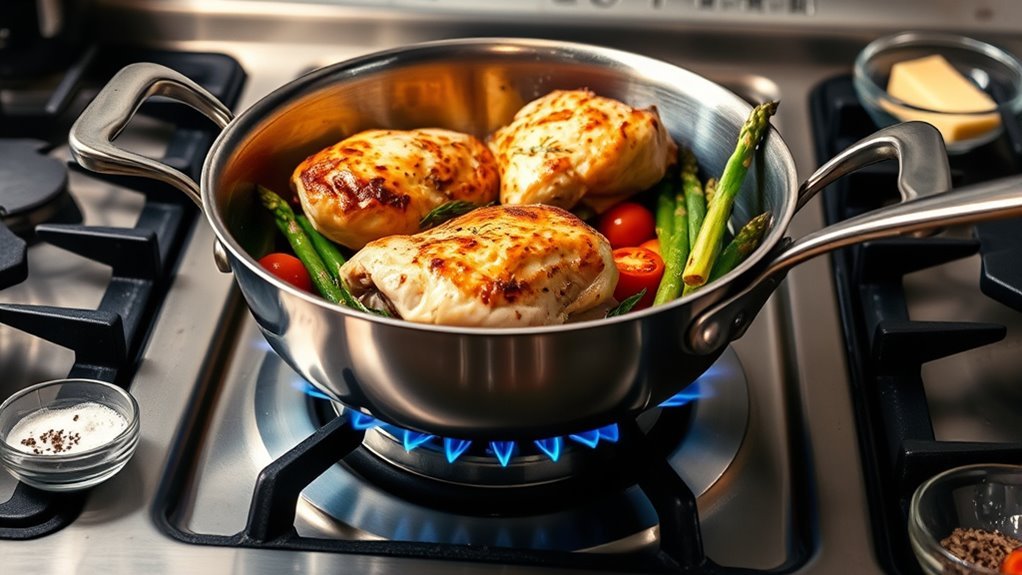durable versatile non reactive cookware