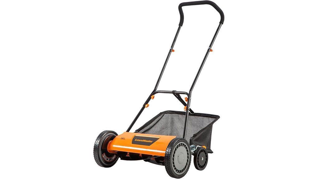 efficient 18 inch reel mower