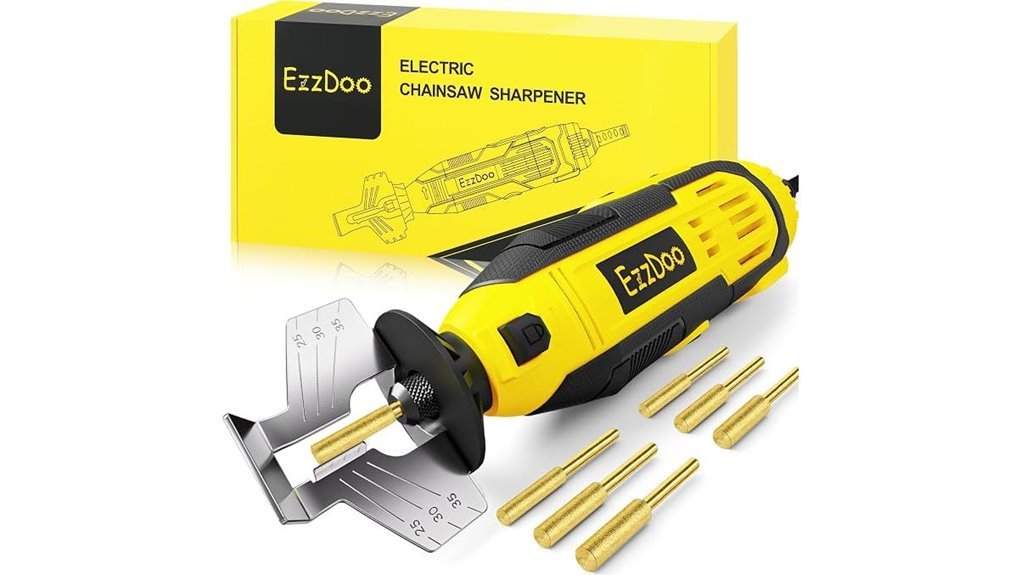 electric chainsaw sharpener kit