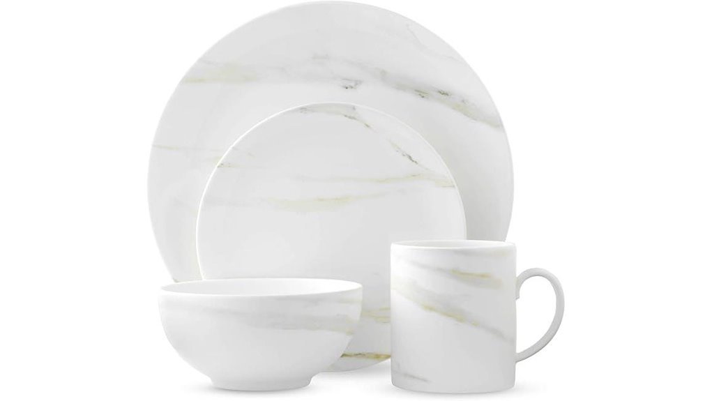 elegant porcelain dinnerware set