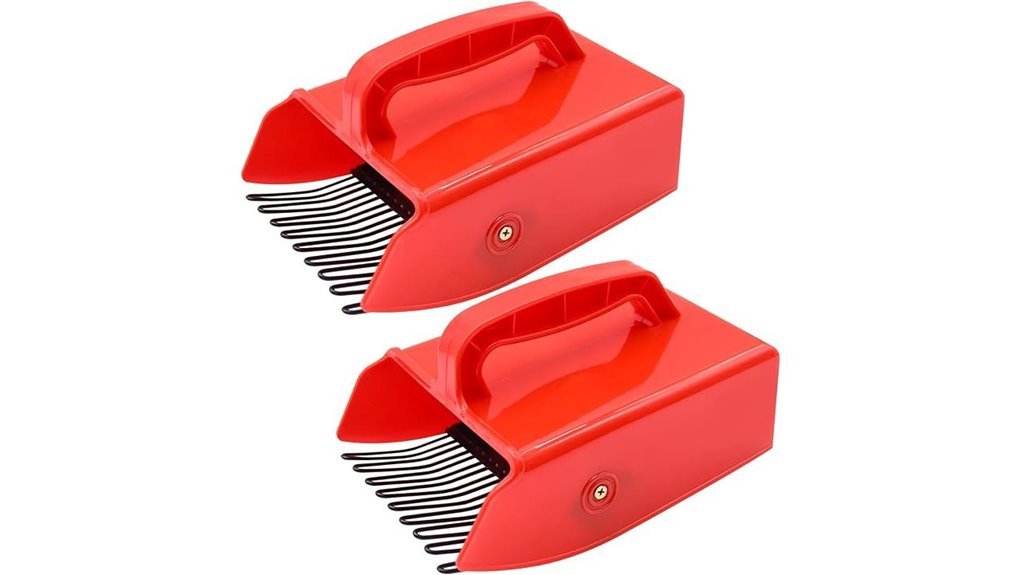 ergonomic berry picking tools
