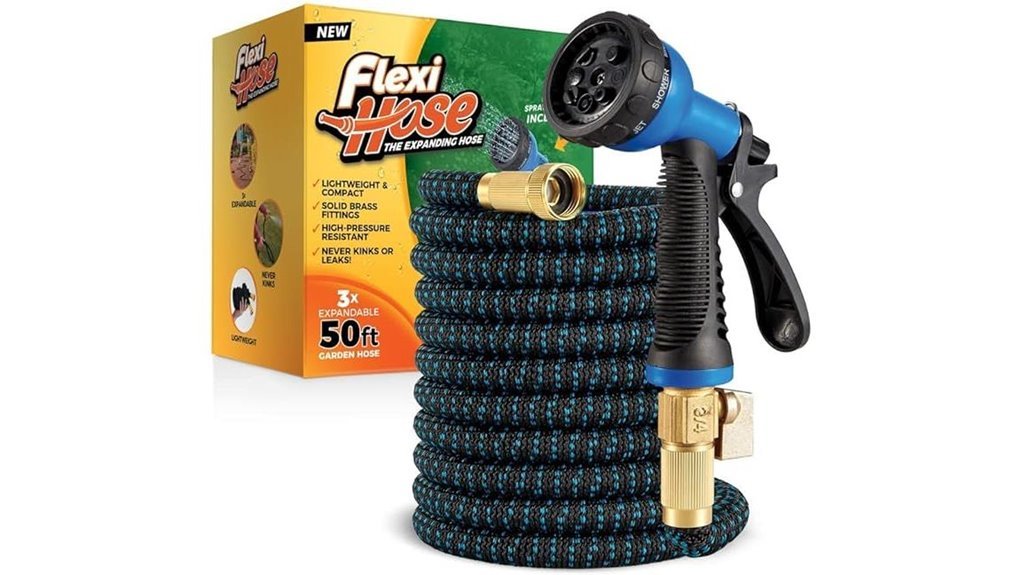 expandable garden hose set