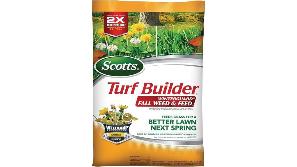 fall weed and feed