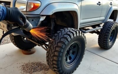 fender trimming for clearance
