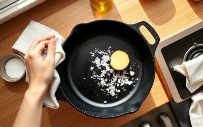 first time cast iron cleaning