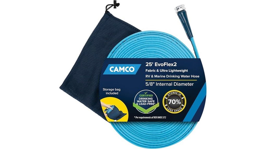 flexible 25 ft rv hose