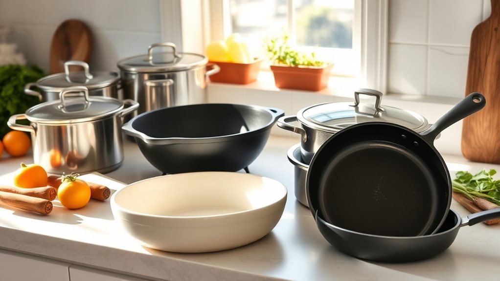 healthy durable cooking materials