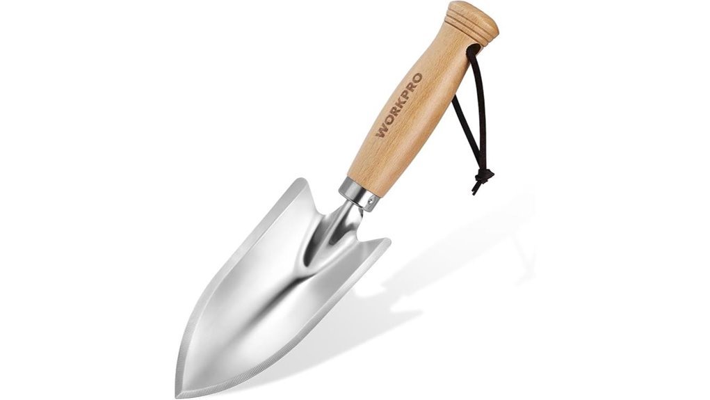 heavy duty garden trowel