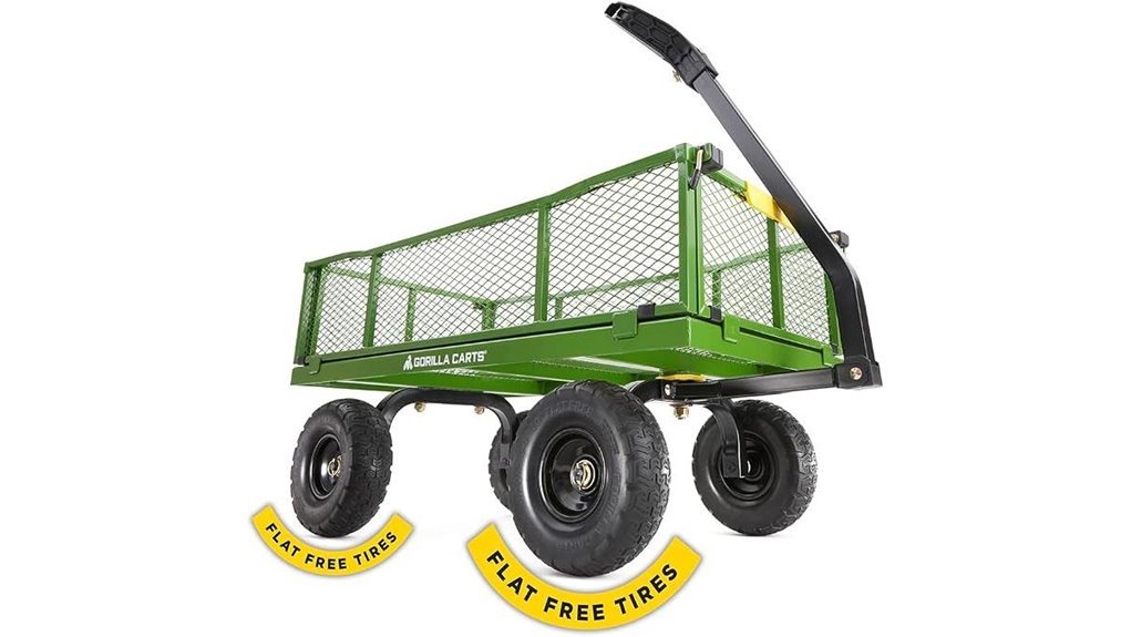 heavy duty garden utility cart
