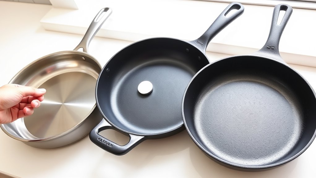 identifying cast iron cookware