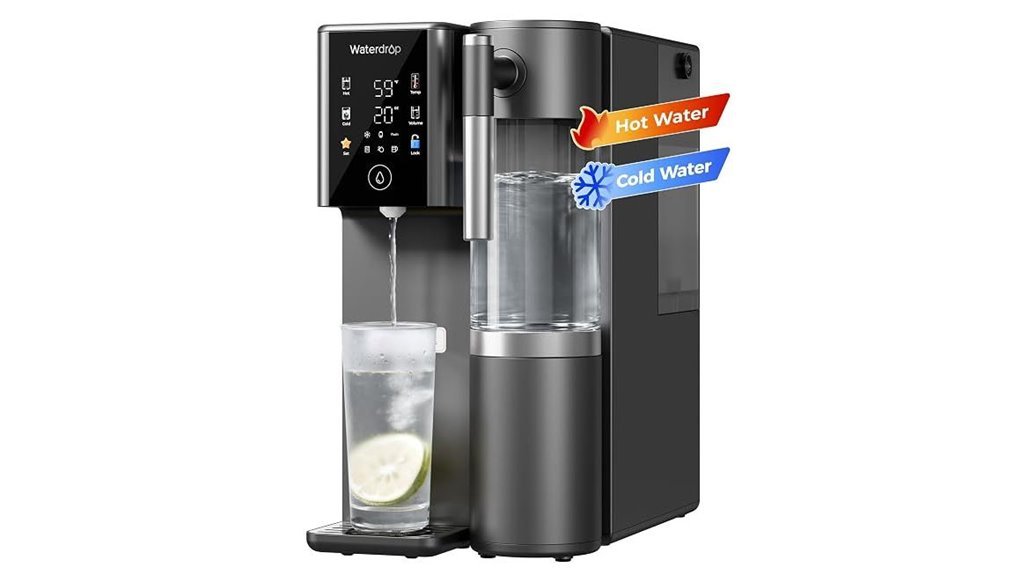 instant hot cold filtration