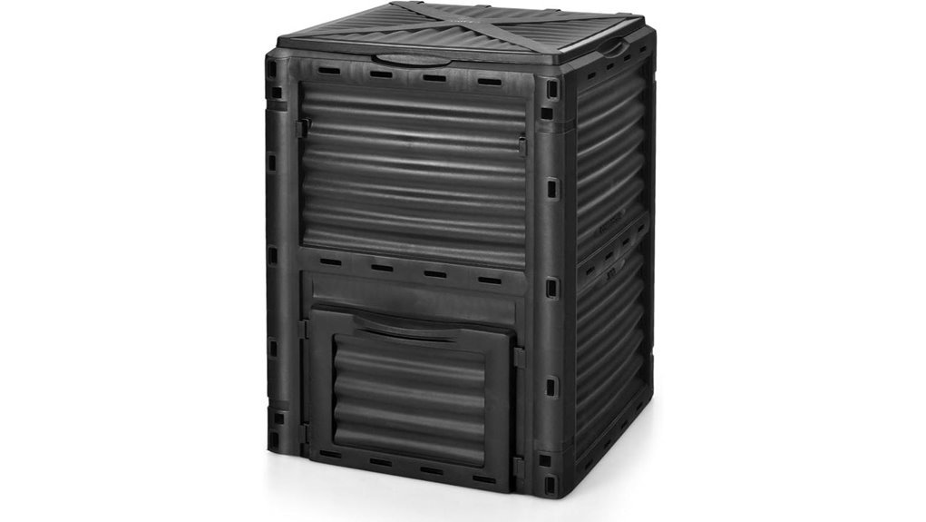 large outdoor compost bin