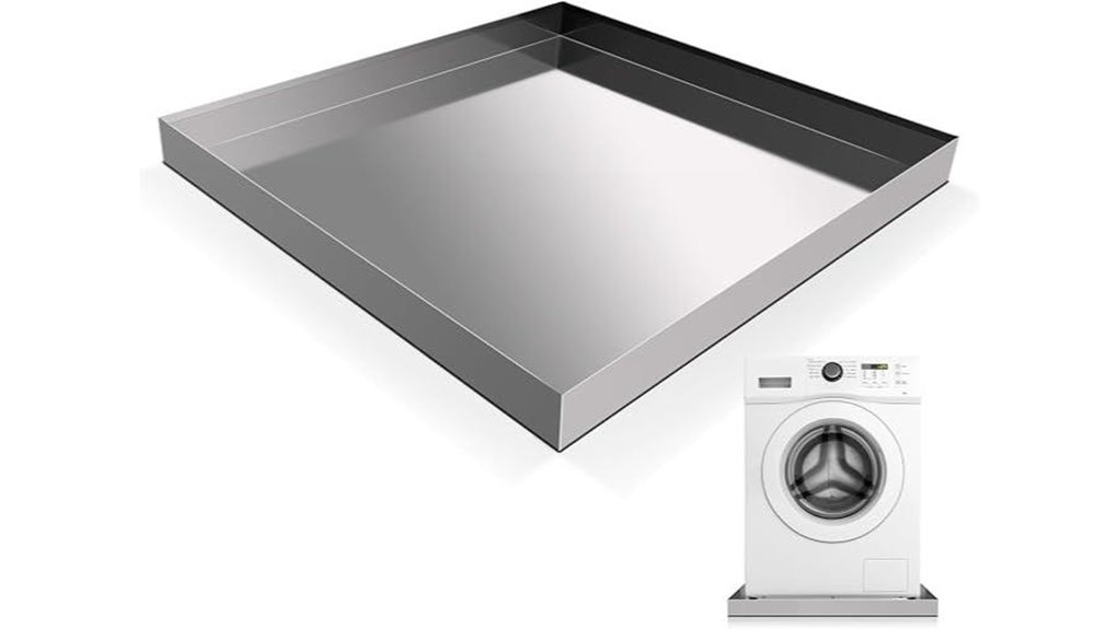 leak protection washing machine pan