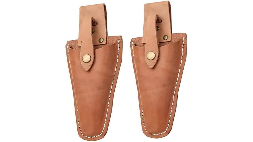 leather scissors sheath set