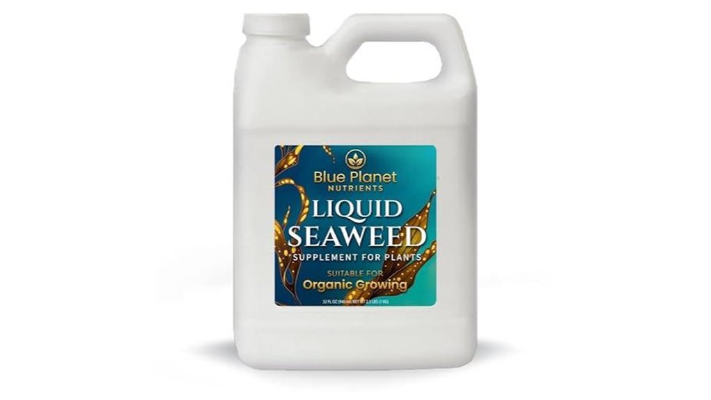 liquid kelp fertilizer concentrate