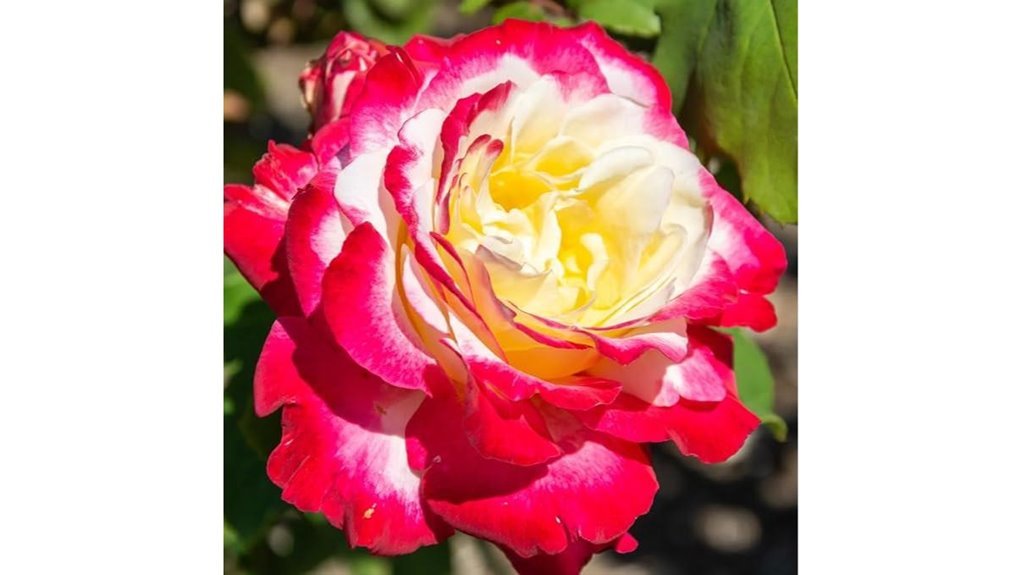 live garden rose plant