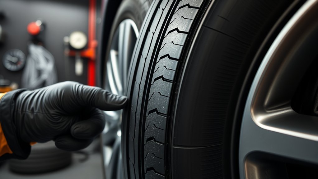 Tire sidewall load index and speed rating example