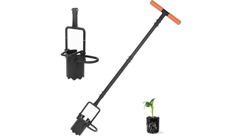 long handle bulb planter