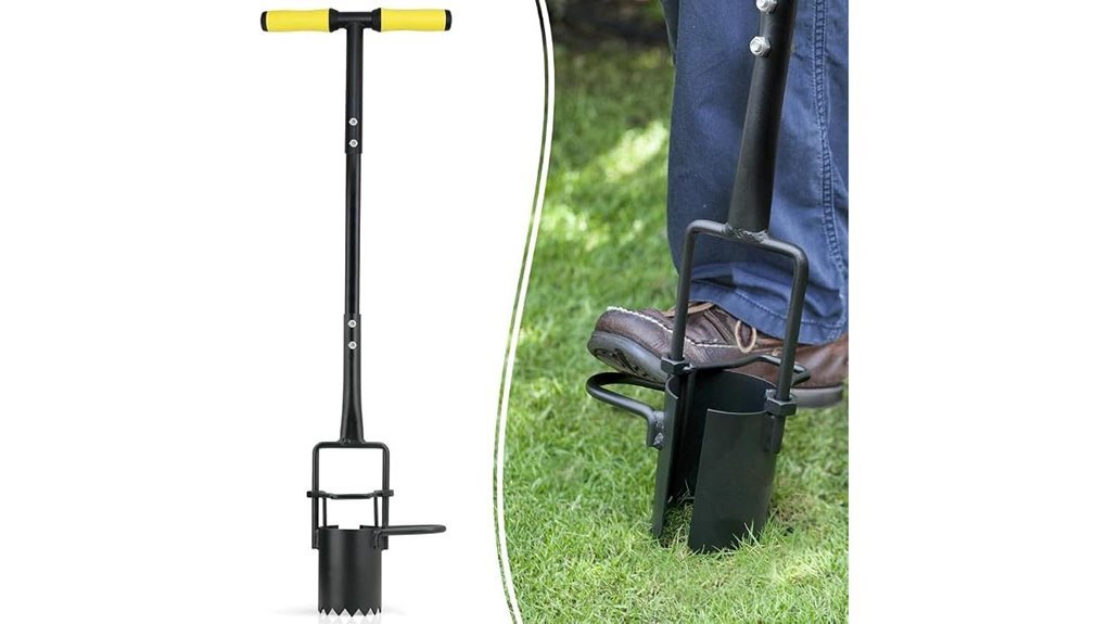 long handle bulb planter