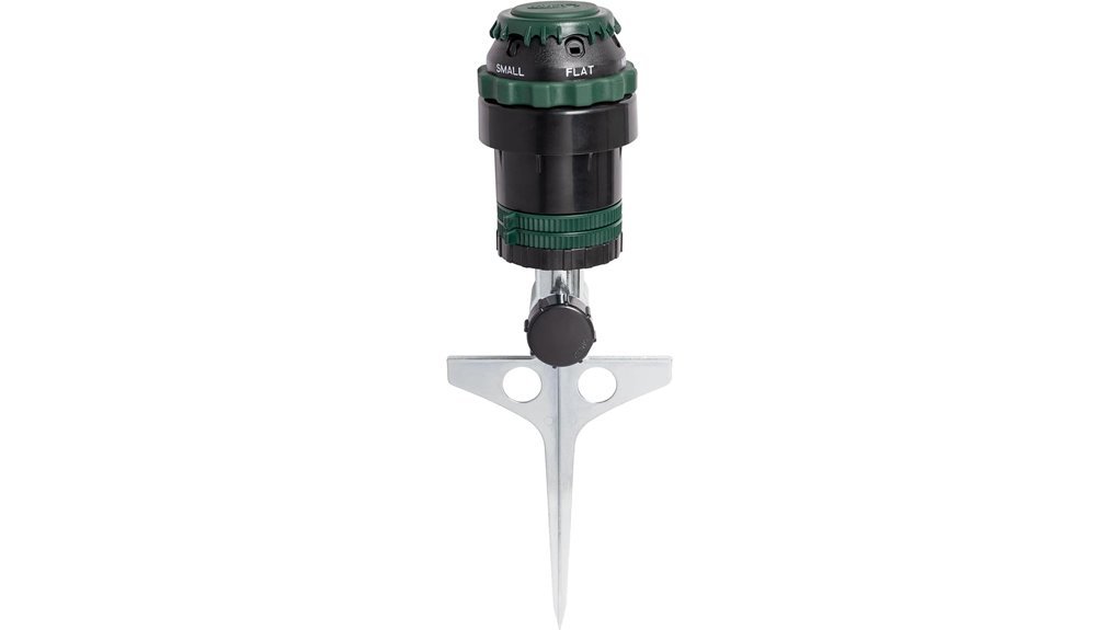 metal gear drive sprinkler system