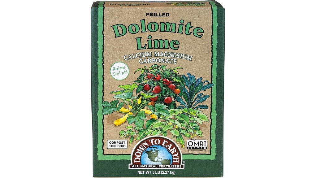 natural organic dolomite fertilizer