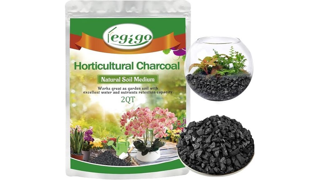 natural soil amendment charcoal