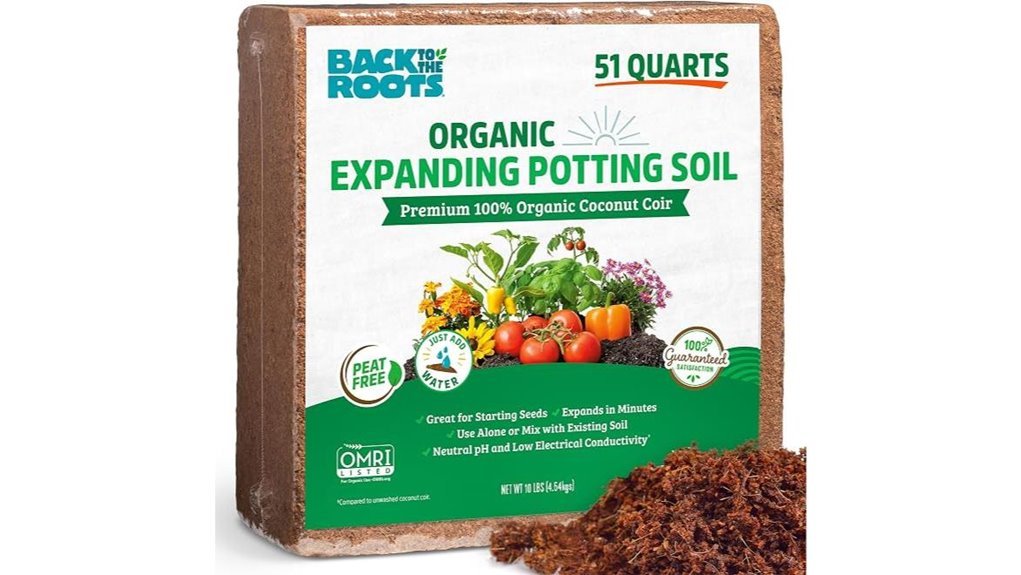 organic coir soil product