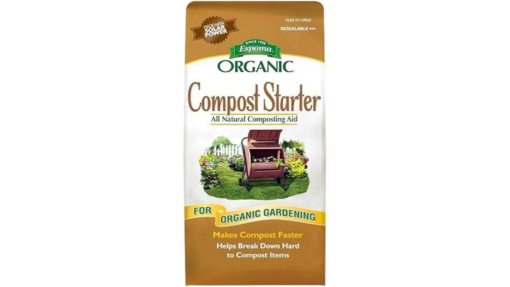organic compost starter bag