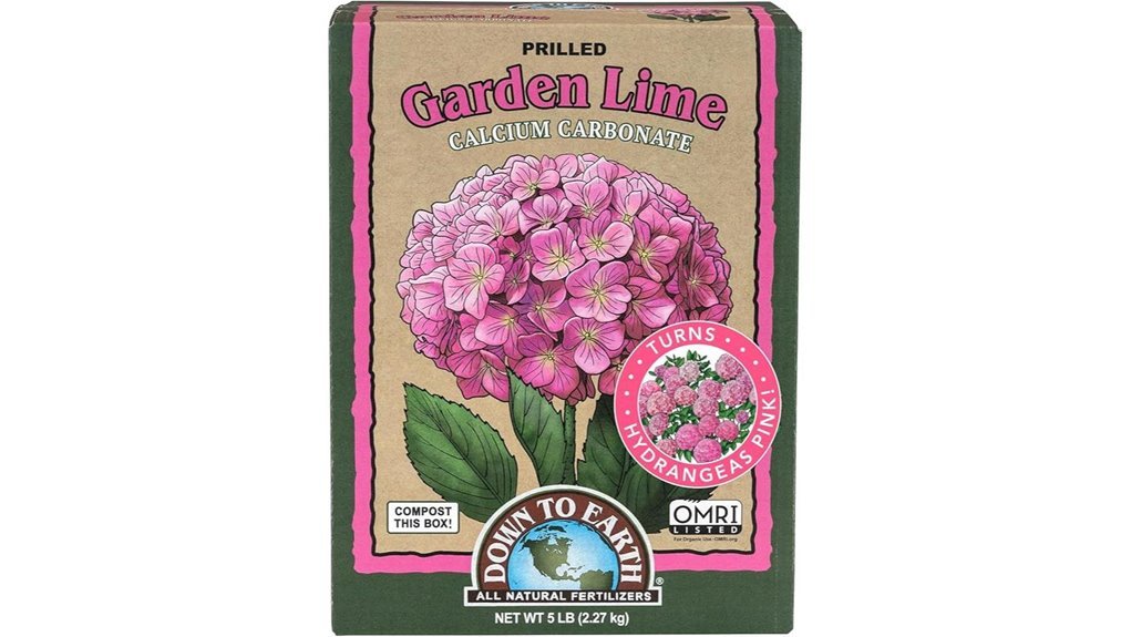 organic garden lime fertilizer