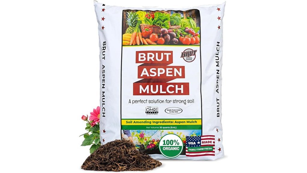 organic mulch for gardening
