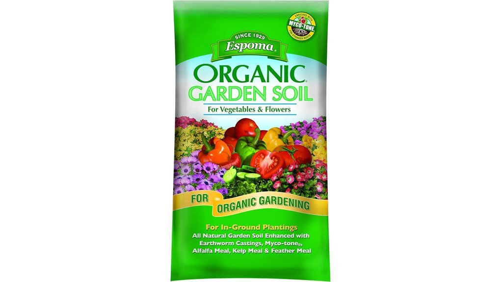 organic soil for gardening