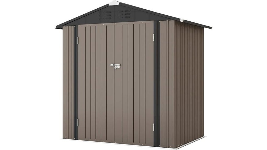 outdoor tool storage shed