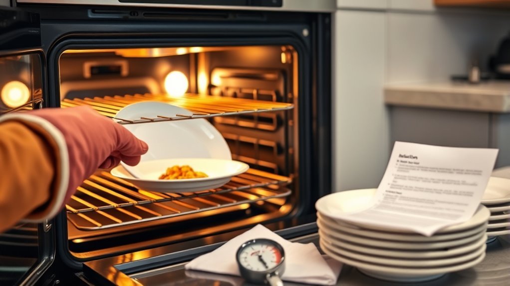 oven safe porcelain plates only