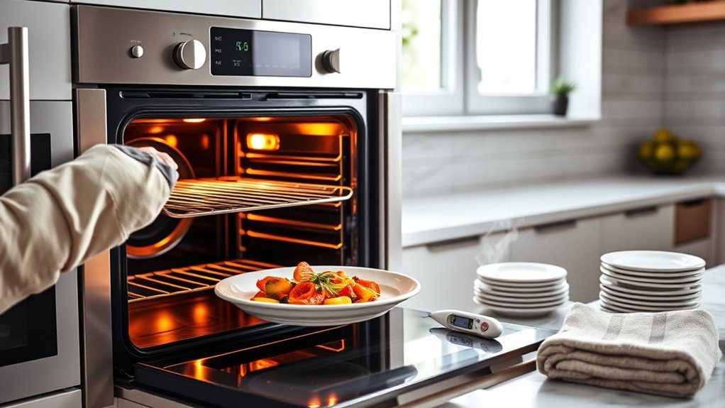 porcelain plates oven safety