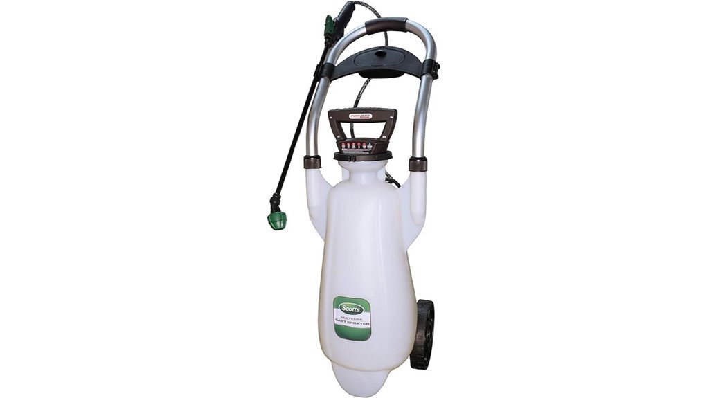 portable 3 gallon sprayer cart