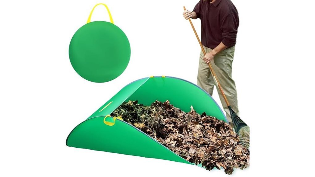 portable foldable leaf collector