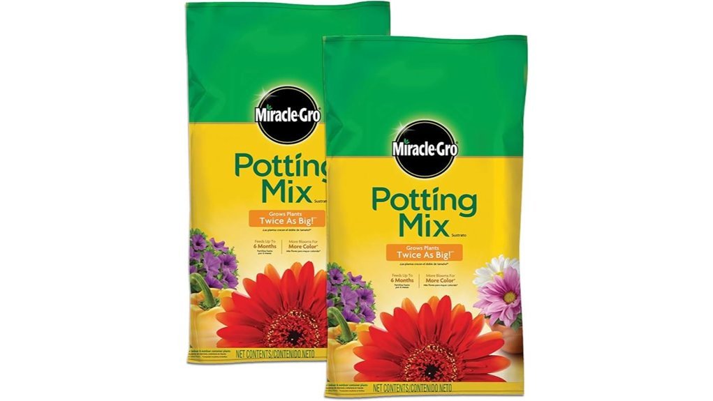 potting mix two pack
