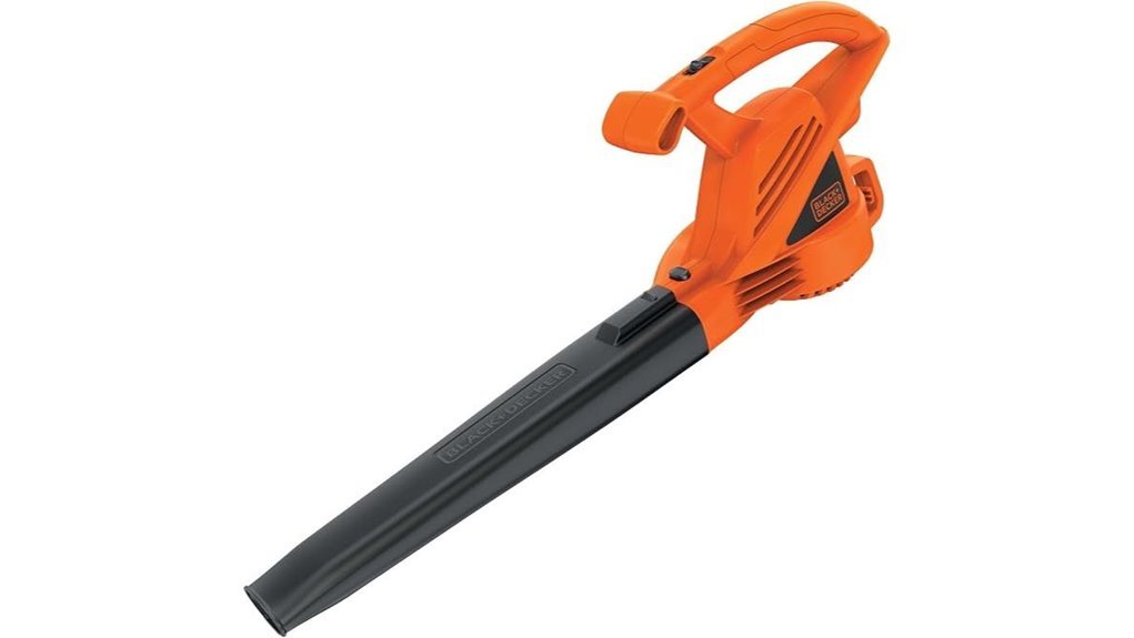 powerful electric leaf blower