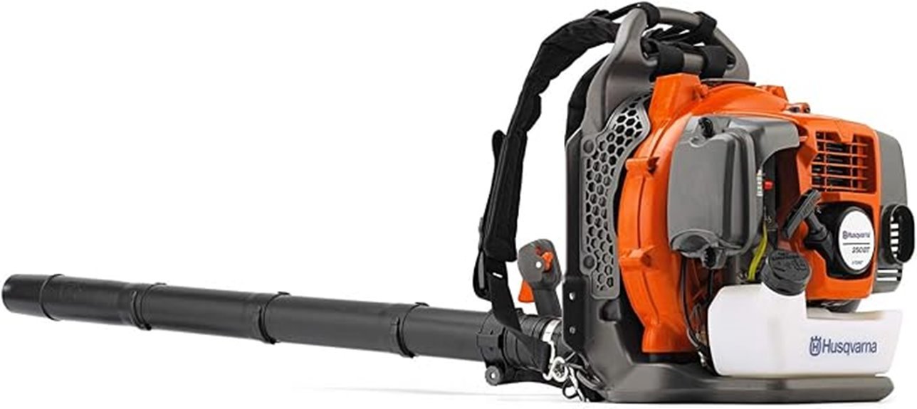 powerful gas backpack blower