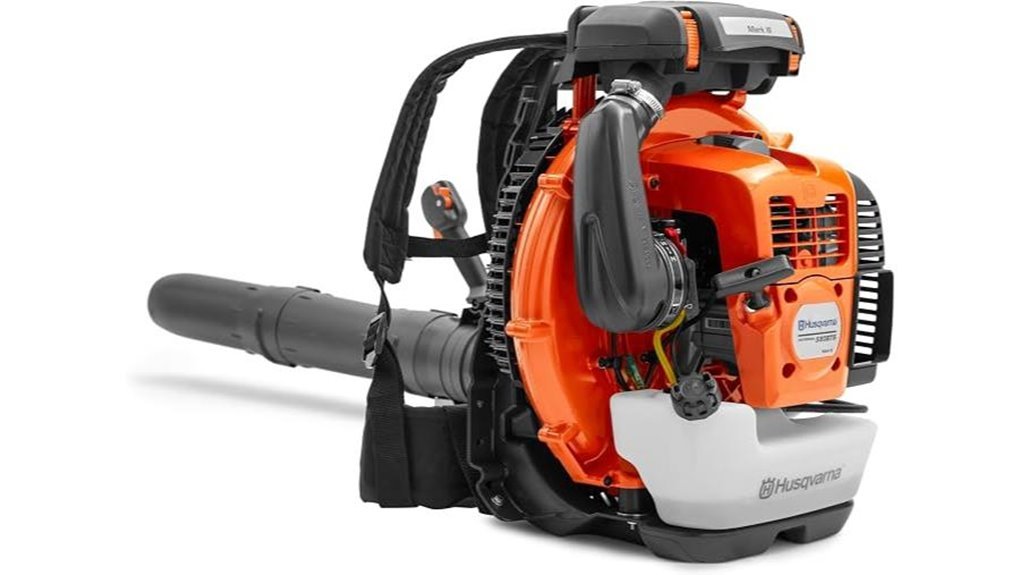 powerful gas backpack blower