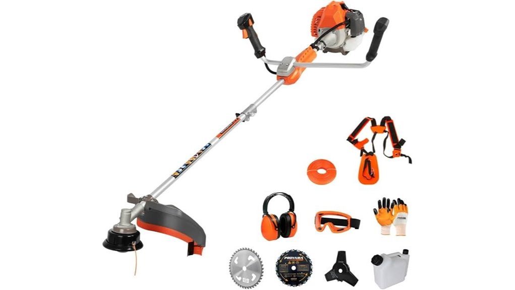 powerful gas weed trimmer