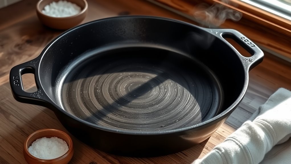 pre seasoned cast iron benefits