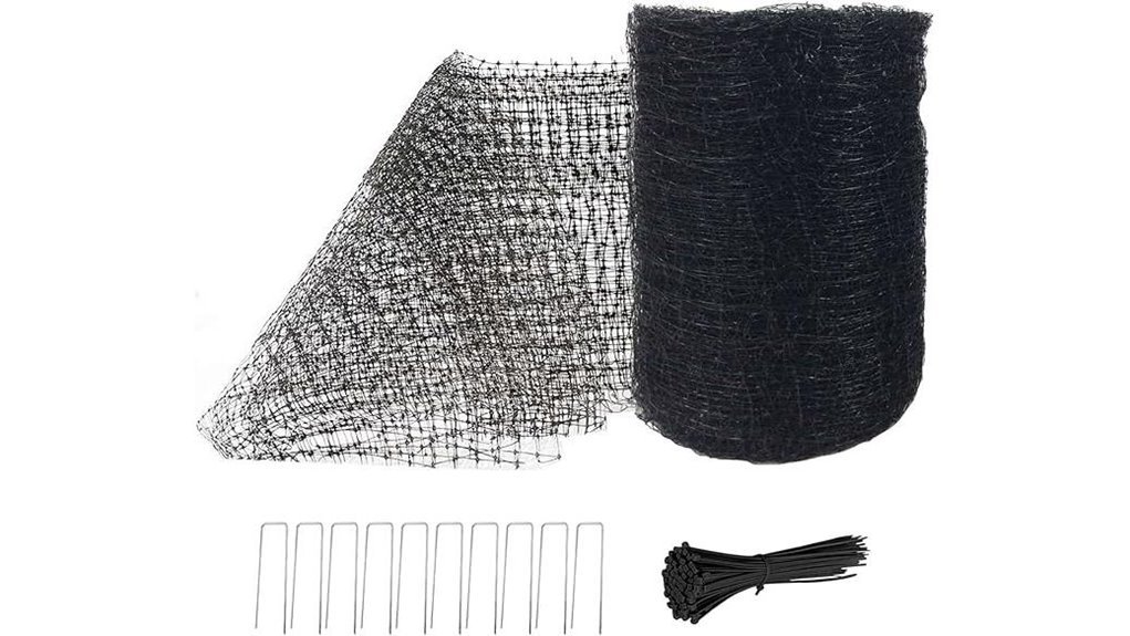 reinforced garden deer netting