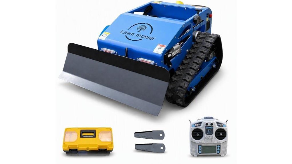 remote control lawn mower