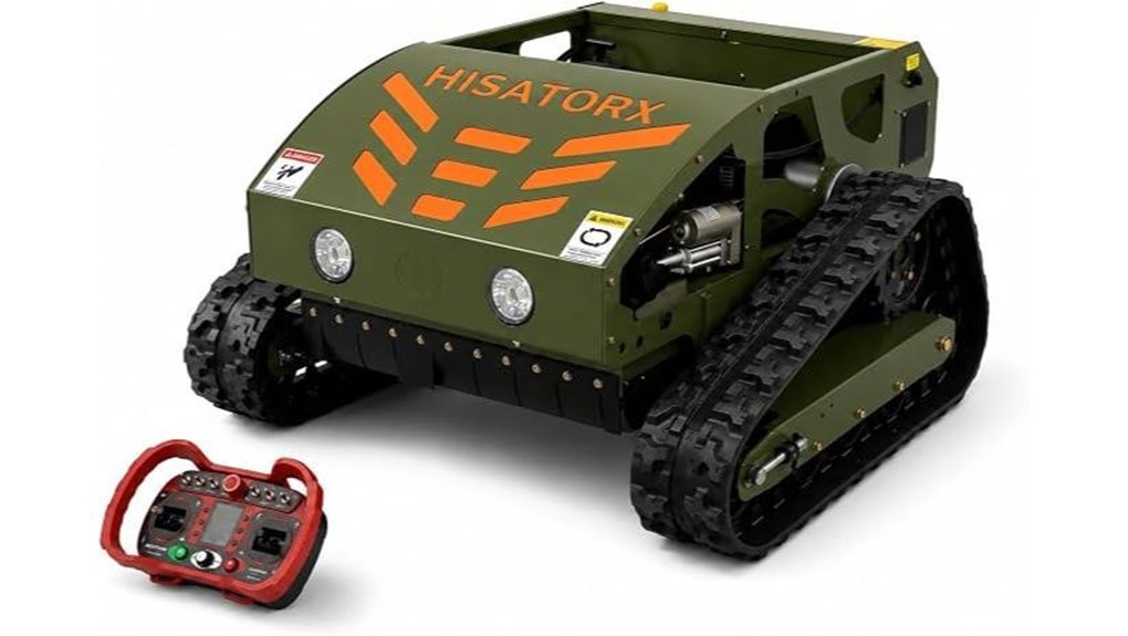 remote controlled gas mower