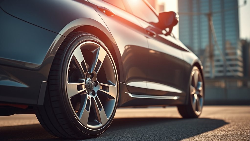 Wheel rim specification and compatibility diagram for checking Sonata fitment