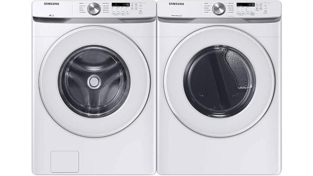 samsung white front load